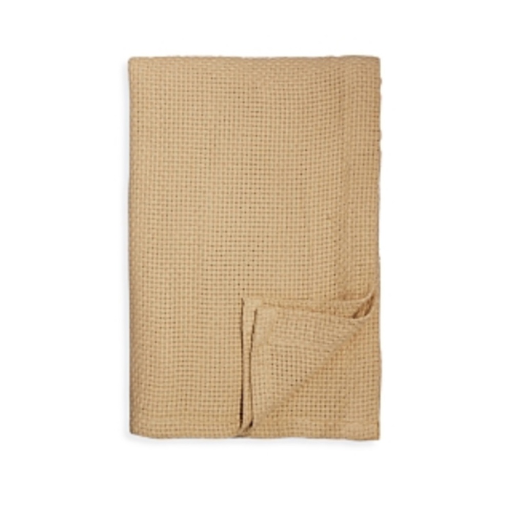 Sky Basketweave Cotton Blanket, King - 100% Exclusive